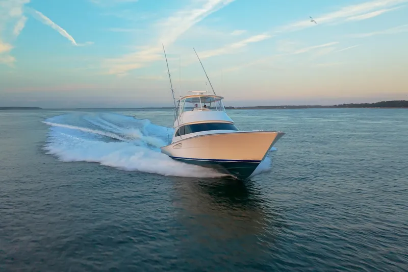 Salty Dog Yacht Photos Pics Viking 54 Salty Dog - Bow Profile