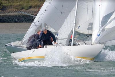 2008 International Dragon GBR 821