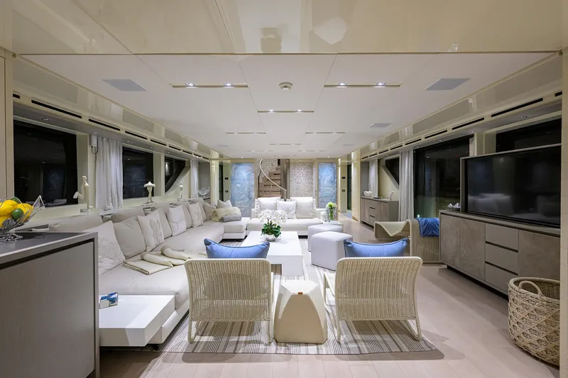 Phoenix Yacht Photos Pics Sanlorenzo SD112 Phoenix - Salon