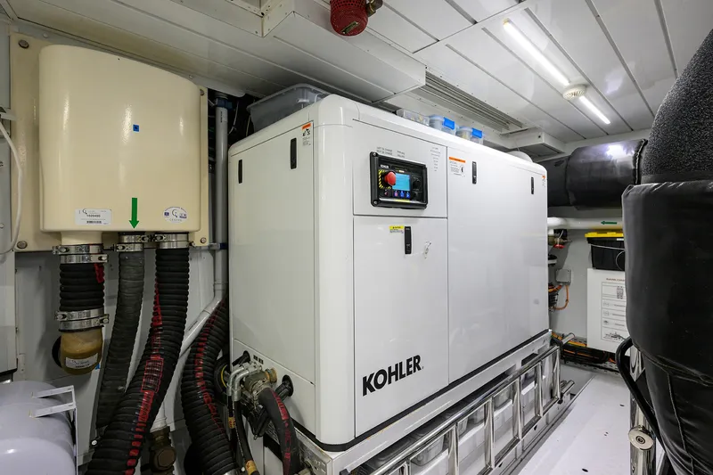 Phoenix Yacht Photos Pics Sanlorenzo SD112 Phoenix - Engine Room