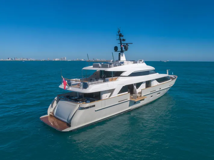 Phoenix Yacht Photos Pics Sanlorenzo SD112 Phoenix - Profile