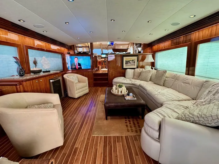  Yacht Photos Pics 2008 Hatteras 64 My - Image 12