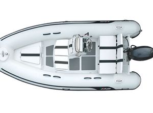 2021 AB Inflatables Alumina 13 ALX Deep V-Hull Aluminum Sport Console RIB Boat
