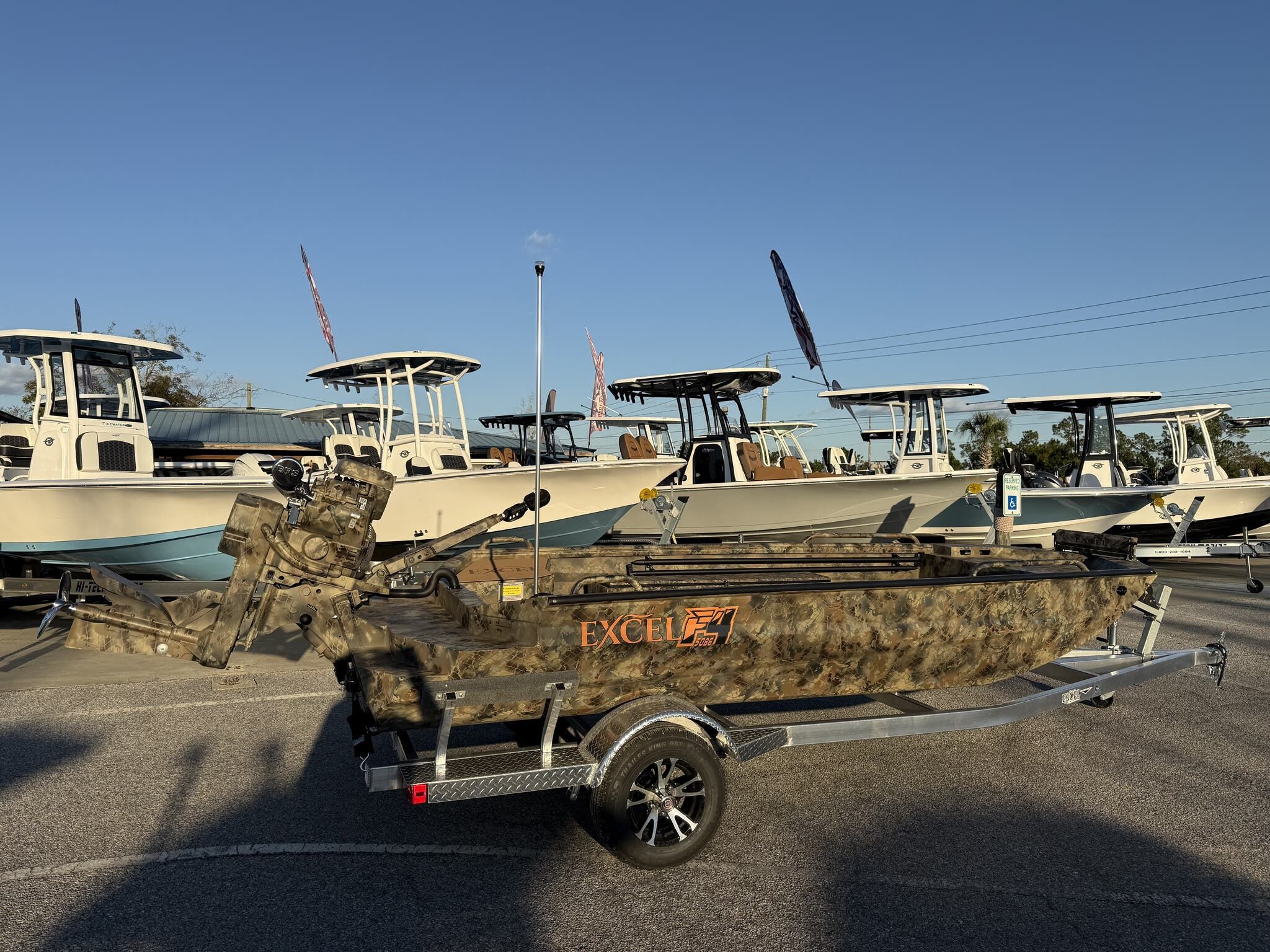 Excel 1754 Shallow Water F4 Pro