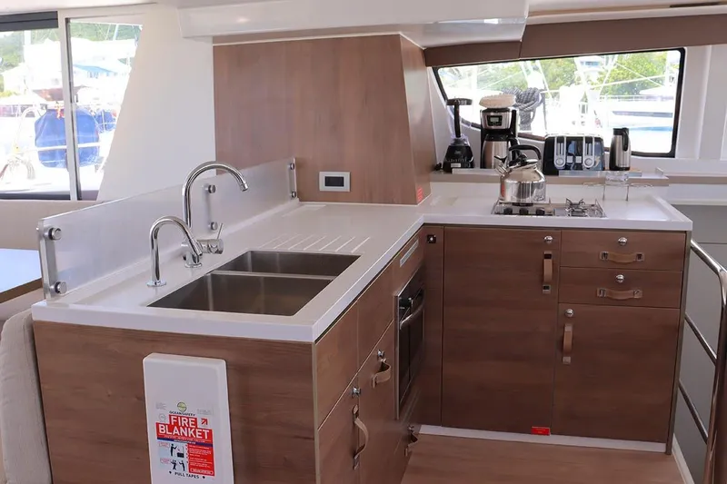 Fortunate Sun Yacht Photos Pics Galley View (2)