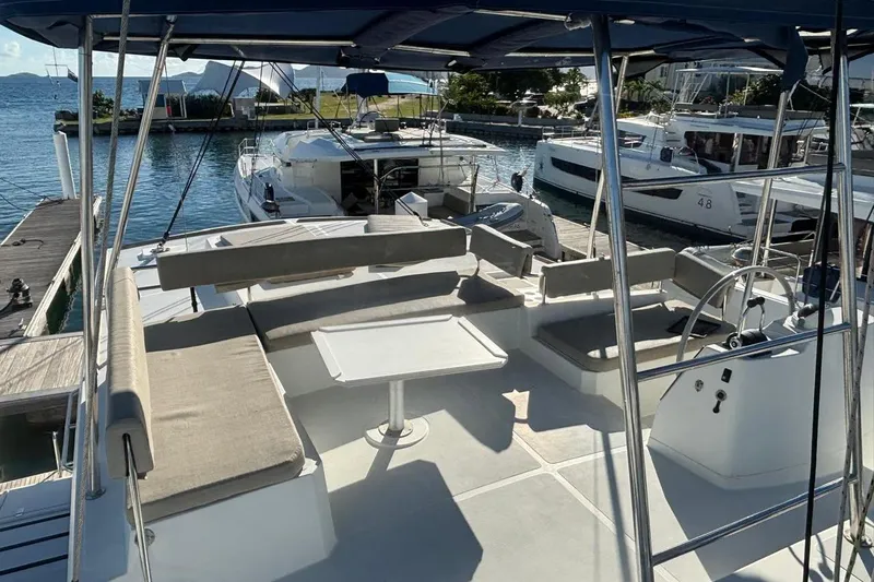 Fortunate Sun Yacht Photos Pics Fly-bridge View (3)