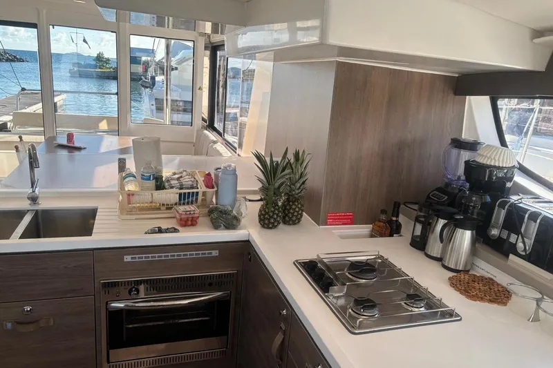 Fortunate Sun Yacht Photos Pics Galley View (3)