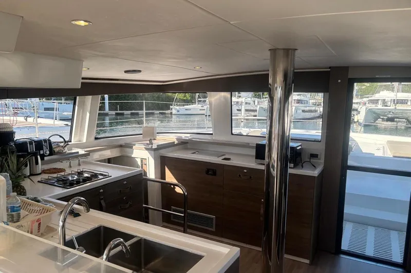 Fortunate Sun Yacht Photos Pics Galley View (4)