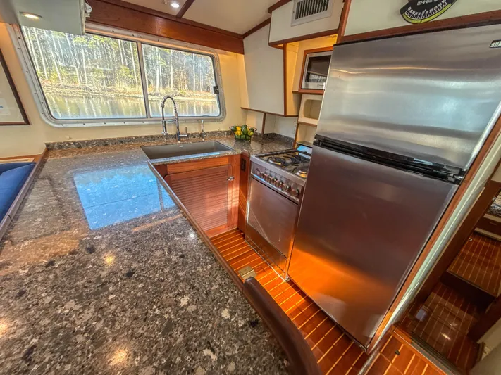 Island Girl Yacht Photos Pics Galley