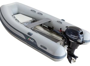 2021 AB Inflatables Lammina 9.5 AL Inflatable Boat tough RIB features an aluminum hull