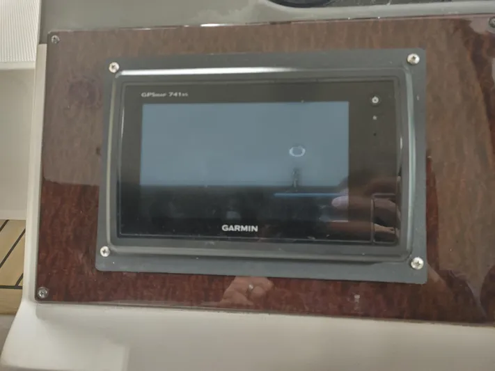  Yacht Photos Pics Garmin GPSmap 741xs on 2010 Sea Ray 310 Sundancer dashboard.
