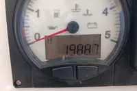 Yanmar engine gauge displaying 1988.7 hours on a Leopard 48, 2018 model.