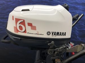 2011 Yamaha 6 pk buitenboordmotor Langstaart afstandbediening