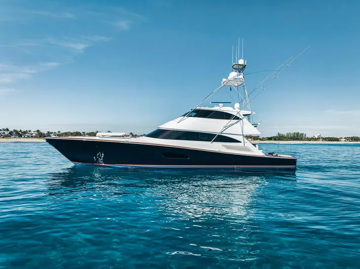 High Cotton Yacht Photos Pics 2015 Viking 92 EB HIGH COTTON- Port Profile