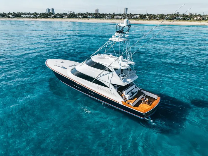 High Cotton Yacht Photos Pics 2015 Viking 92 EB HIGH COTTON- Port Profile