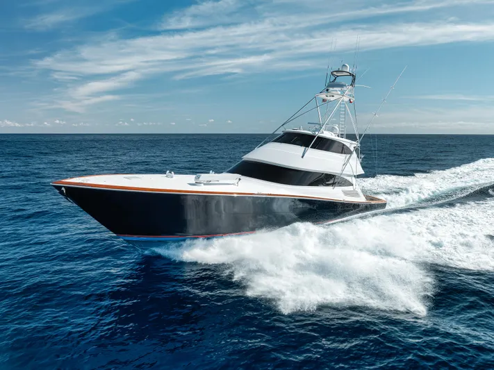 High Cotton Yacht Photos Pics 2015 Viking 92 EB HIGH COTTON- Port Running