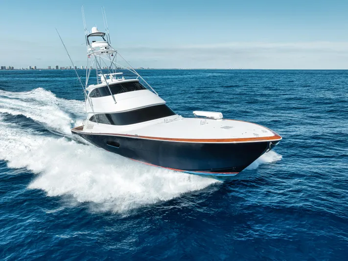 High Cotton Yacht Photos Pics 2015 Viking 92 EB HIGH COTTON- Running