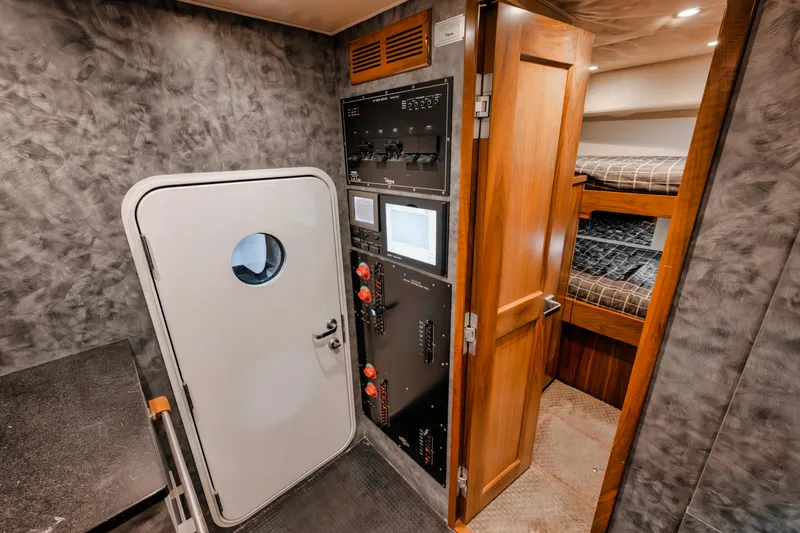 High Cotton Yacht Photos Pics 2015 Viking 92 EB HIGH COTTON- Crew Quarters