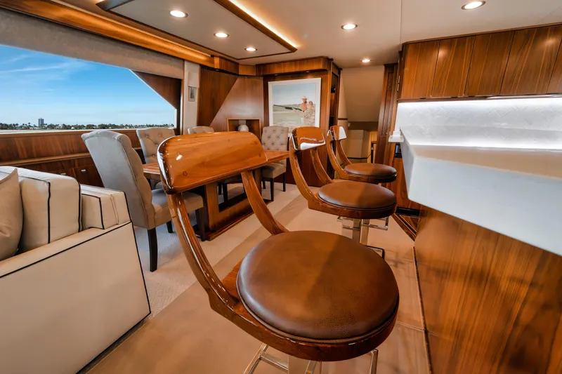 High Cotton Yacht Photos Pics 2015 Viking 92 EB HIGH COTTON- Galley