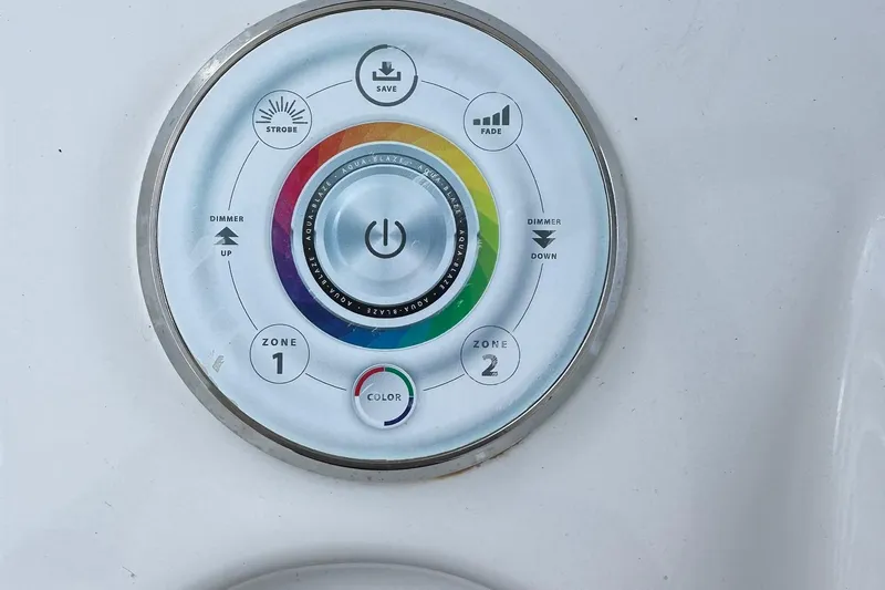  Yacht Photos Pics Control panel of 2022 Sea Pro 320 DLX Center Console boat.