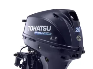 2020 Tohatsu MFS20E EPS 20hp EFI 4 Stroke Short Shaft, Remote Control Outboard