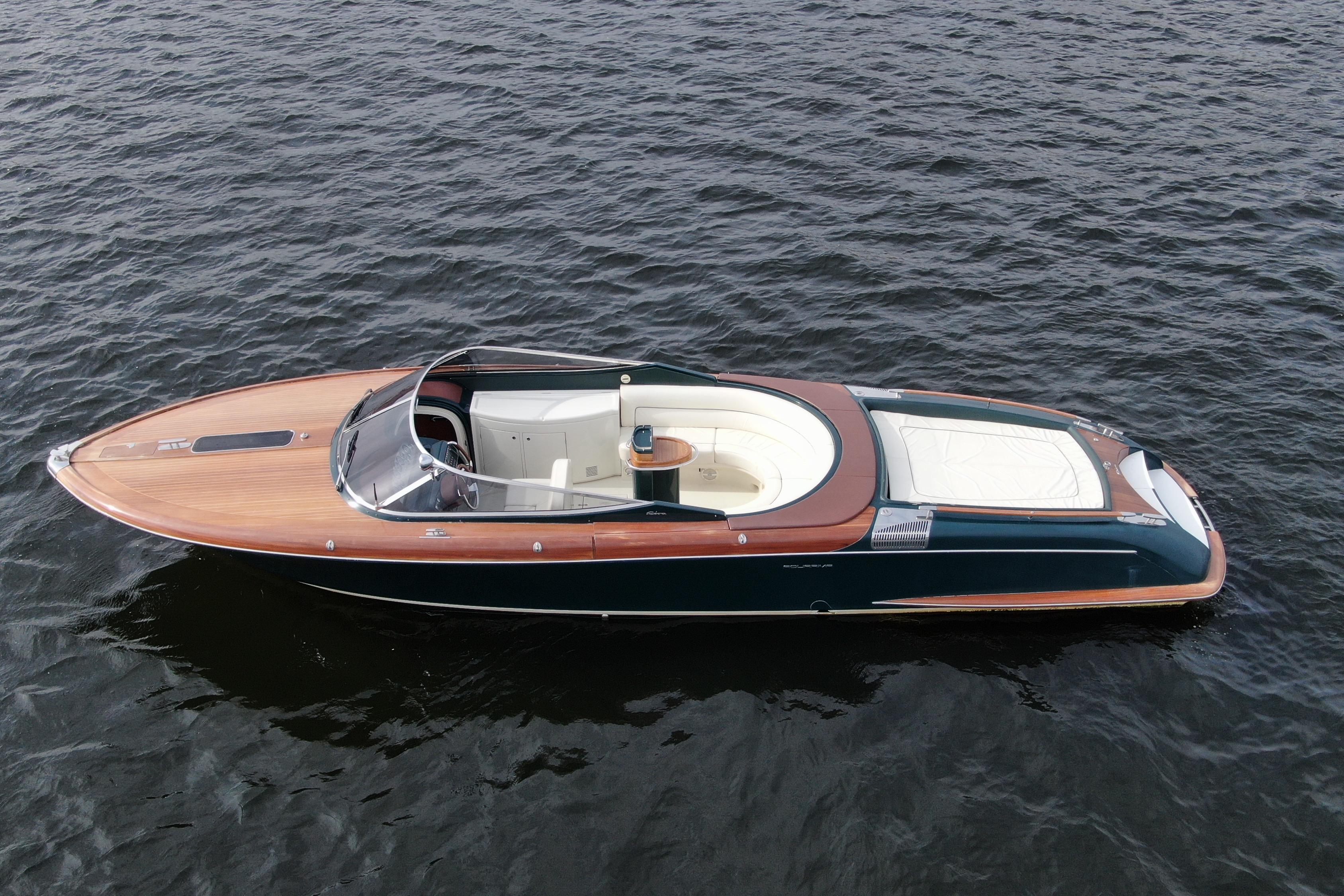 Kiade ボート RIVA AQUARIVA 25 Kiade - Model Boat Riva Aquariva Super 84cm