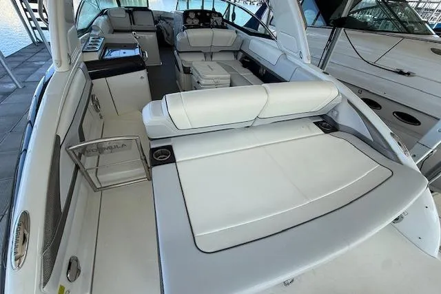  Yacht Photos Pics 2019 Formula 310 Bowrider I/O with spacious seating and sleek interior design.