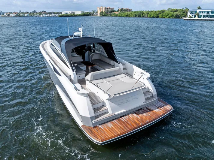 Libertas One Yacht Photos Pics Sichterman Libertas 54 yacht, 2021 model, cruising on open water.