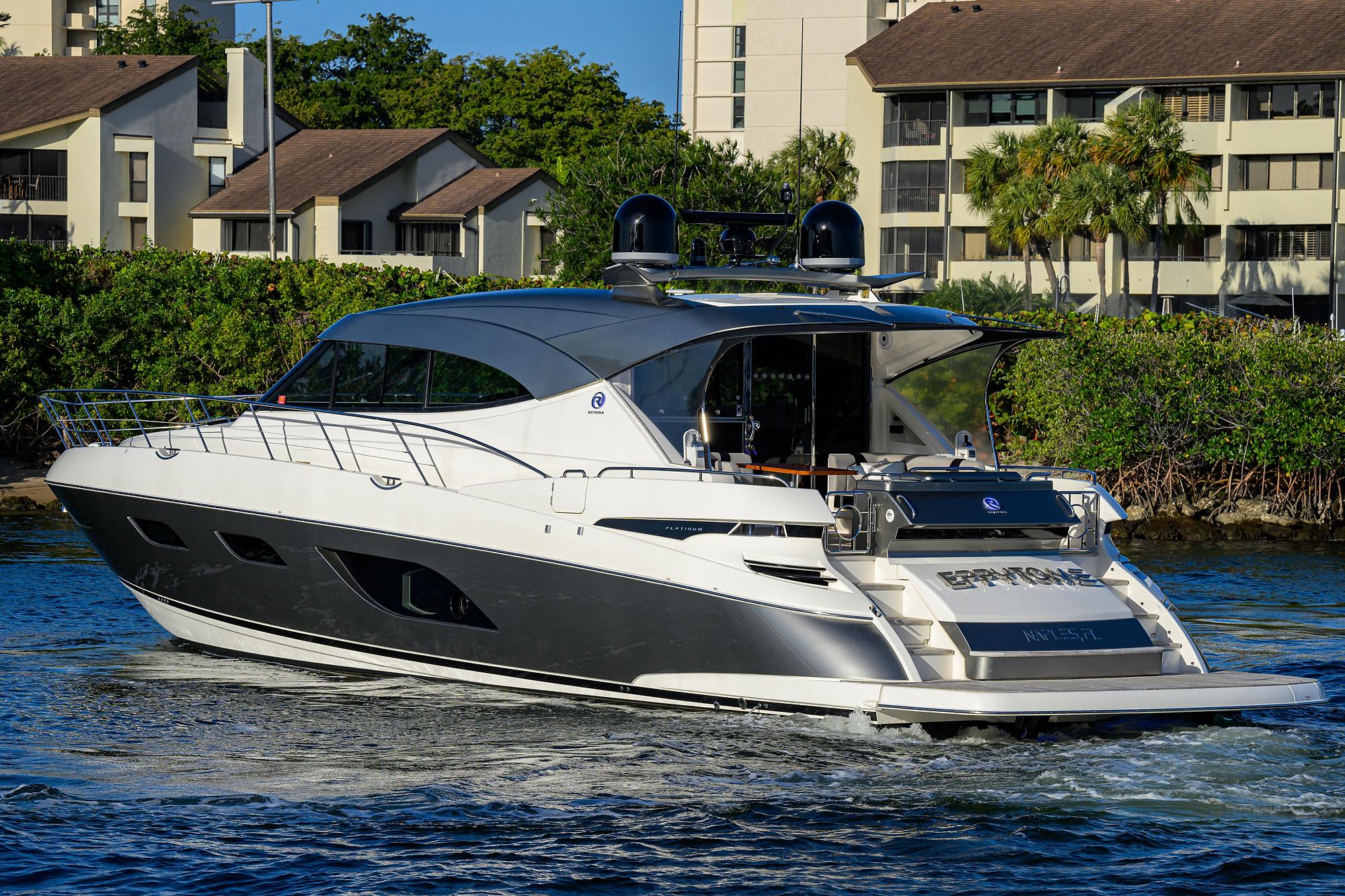 2021 Riviera 6000 Sport Yacht Platinum Edition Express Cruiser for sale ...