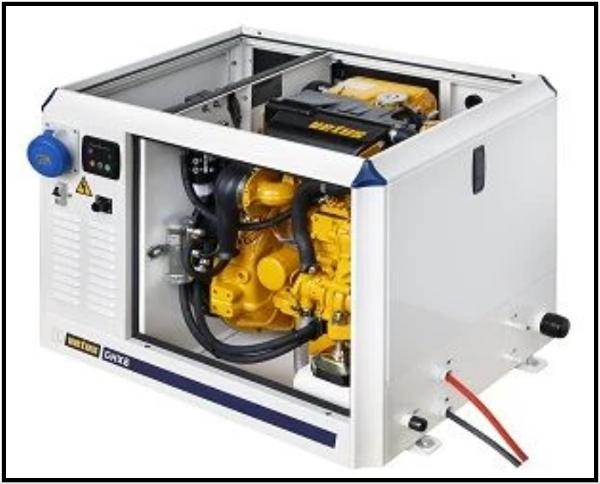 2025 Vetus NEW Vetus GHX8SIC 8kVA Marine Diesel Generator Package