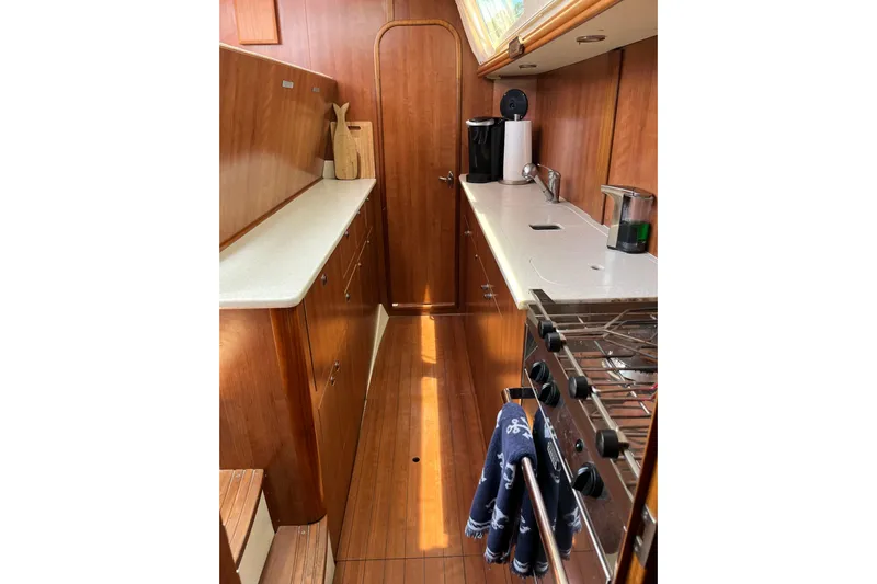 Serenity Yacht Photos Pics Galley
