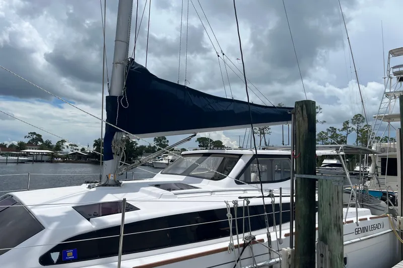 Serenity Yacht Photos Pics Port View Bow Deck