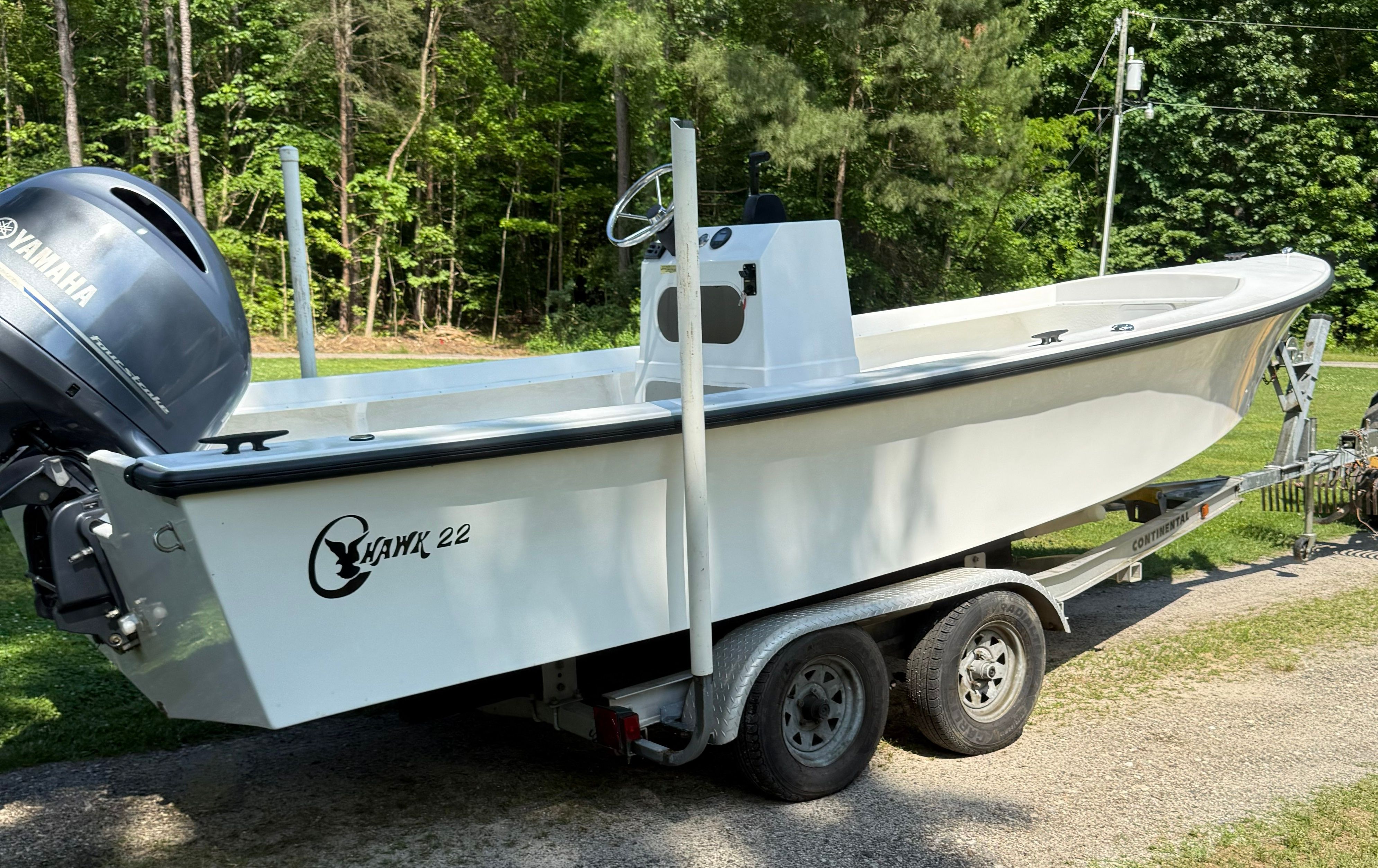 C-Hawk 22 Center Console