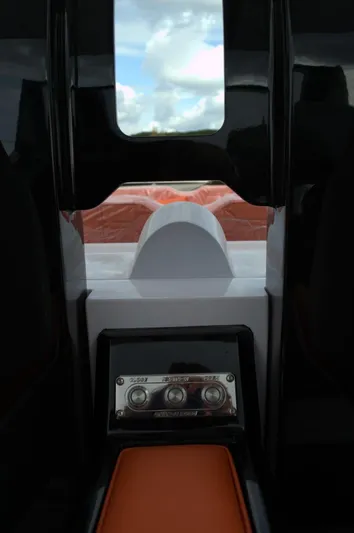  Yacht Photos Pics Interior view of DNA 46 model, 2025, featuring sleek design and control panel.