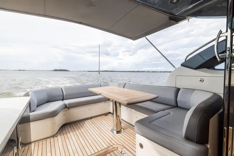 Lisa's Choice Yacht Photos Pics Princess 48 Lisa's Choice - Exterior Aft Deck