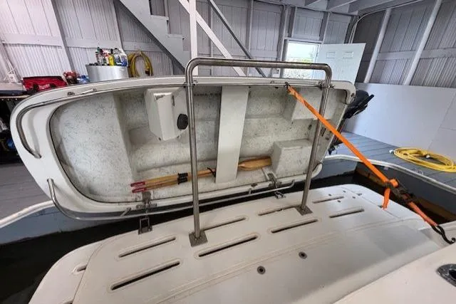 Aqua Billy Yacht Photos Pics Open car trunk with tools inside, 1995 Symbol Super Sedan model.