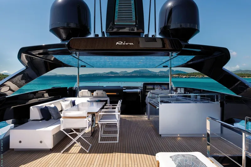  Yacht Photos Pics Riva 102 Corsaro Super - D Yachts