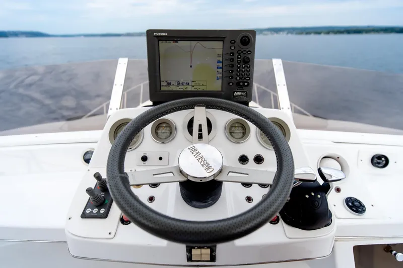 Bravissimo Yacht Photos Pics Upper Helm