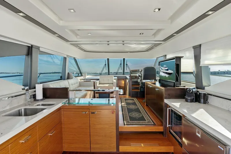 Eclipse Yacht Photos Pics 2016 Tiara Yachts 50 Flybridge - Galley