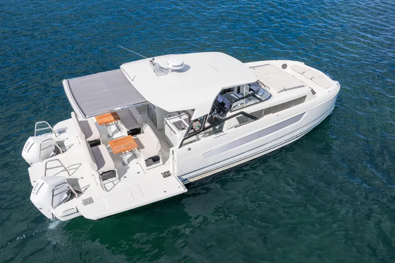  Yacht Photos Pics 2025 Catana YOT 36 boat on water, featuring modern design and spacious deck.