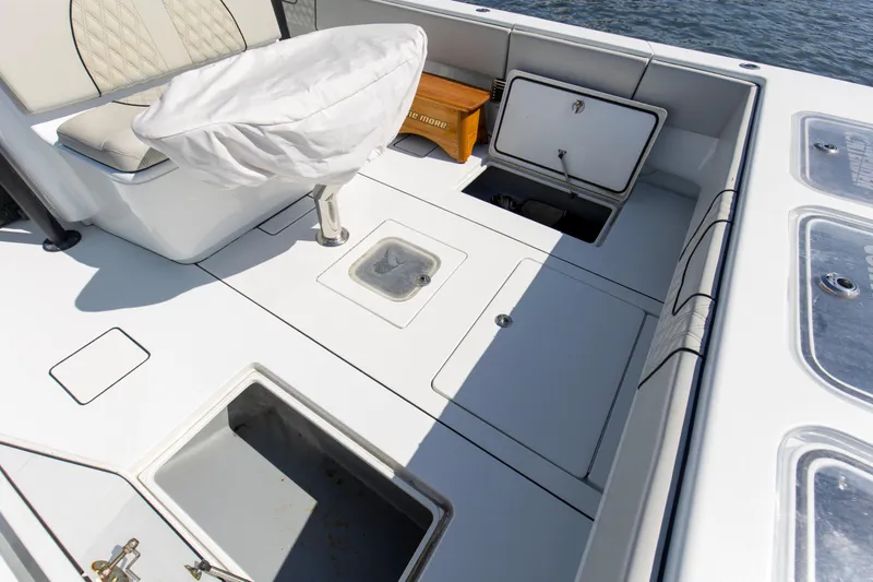 One More Yacht Photos Pics 2022 44 Contender 44 ST One More Aft In Deck Fish Boxes