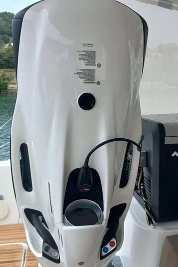 Amea Yacht Photos Pics Close-up of a Lagoon 52 F yacht's control panel, 2014 model.