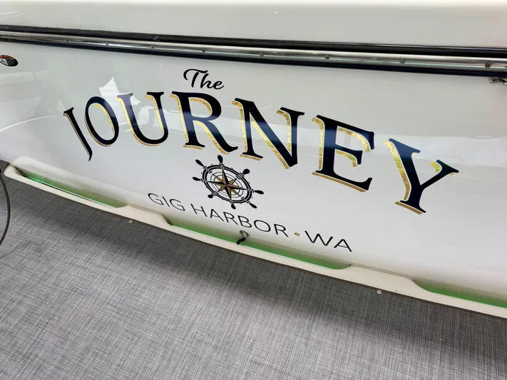 The Journey Yacht Photos Pics Bayliner 3988 Command Bridge Motoryacht, "The Journey," docked in Gig Harbor, WA, 1999 model.