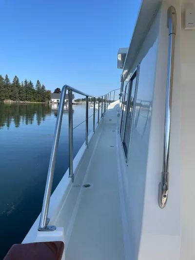 Stranraer IV Yacht Photos Pics Port Walkway
