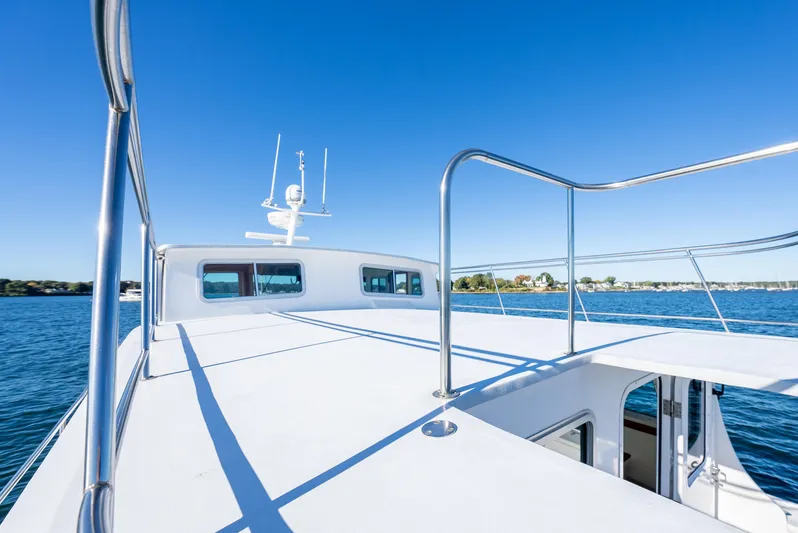 Tignish Yacht Photos Pics Hardtop looking Forward