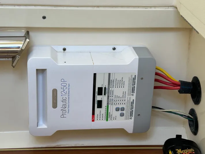  Yacht Photos Pics ProNautic 1250P marine battery charger installed on a 2018 Scout 275 LXF boat.