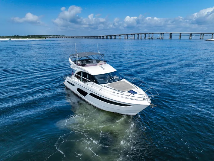 Making Time Yacht Photos Pics 2021 Princess F50- MAKING TIME- Engine room- STBD Bow