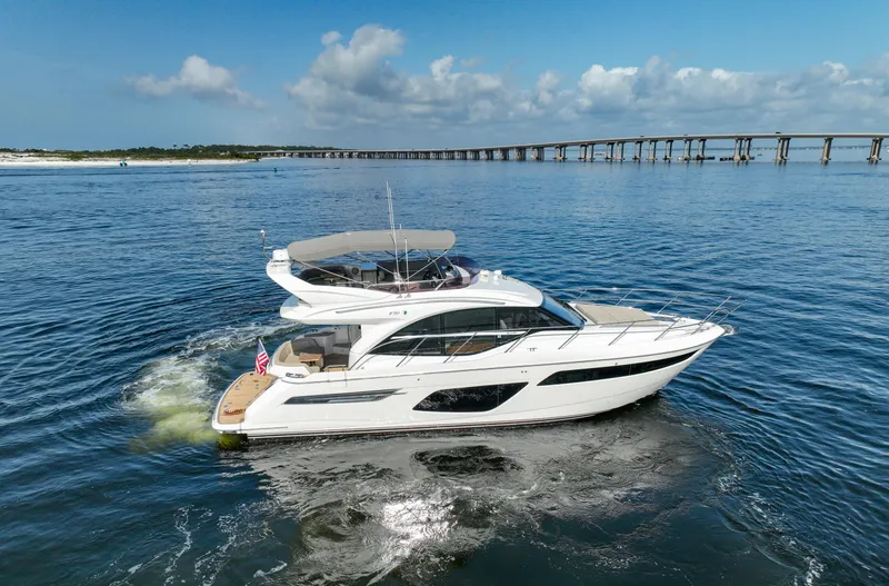 Making Time Yacht Photos Pics 2021 Princess F50- MAKING TIME- Engine room- STBD