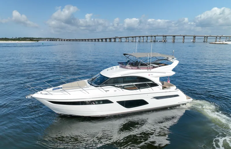 Making Time Yacht Photos Pics 2021 Princess F50- MAKING TIME- Engine room- Port