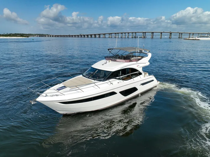 Making Time Yacht Photos Pics 2021 Princess F50- MAKING TIME- Engine room- Bow